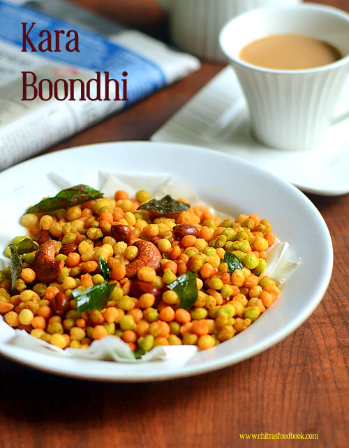 Kara boondi recipe