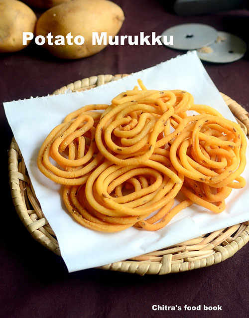 Potato murukku recipe - Aloo Chakli