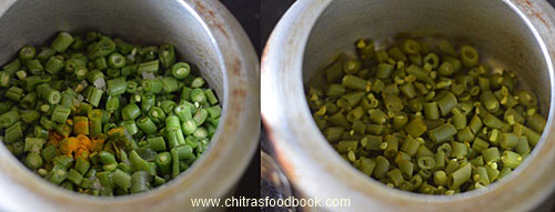 Easy beans paruppu usili recipe