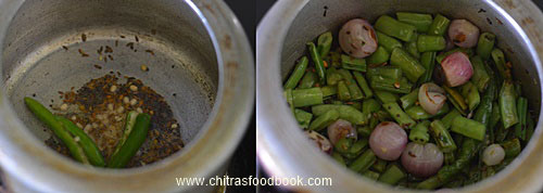 Kothavarangai sambar recipe