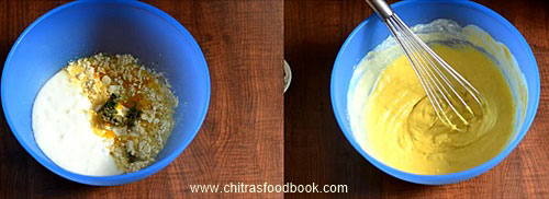 Microwave dhokla recipe