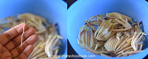 Vazhaipoo kola urundai recipe