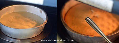 Cake using gulab jamun mix