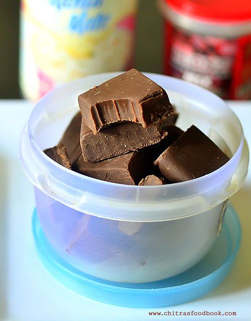 2 ingredient chocolate fudge