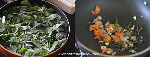 Vendhaya keerai kara kuzhambu recipe