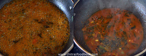 Vendhaya keerai kara kuzhambu recipe Vendhaya keerai kara kuzhambu recipe