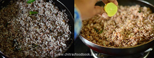 Red aval upma Red aval upma