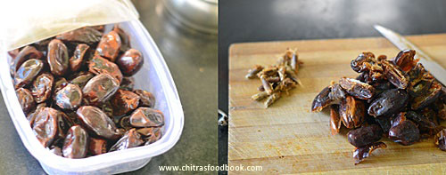 Eggless dates cake recipe with wheat flour