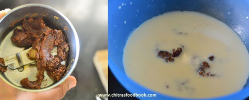 Eggless dates cake recipe with wheat flour