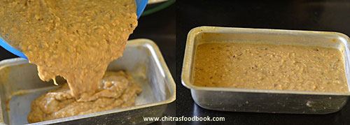 Eggless dates cake recipe with wheat flour