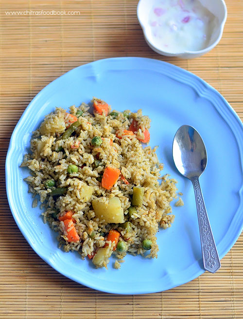 Veg pulao recipe Karnataka