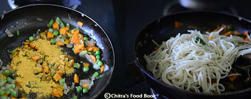 Millet noodles recipe