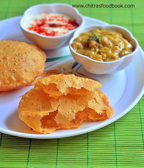 stuffed paneer poori stuffed paneer poori recipe