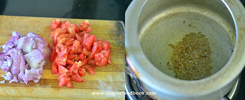 tomato sabji for chapathi