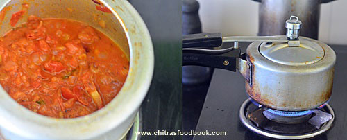 tomato sabji for chapathi