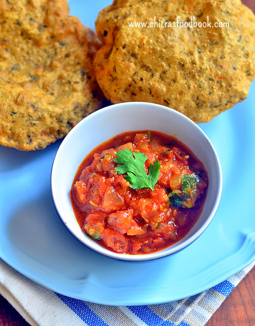 Onion tomato sabji recipe for chapathi