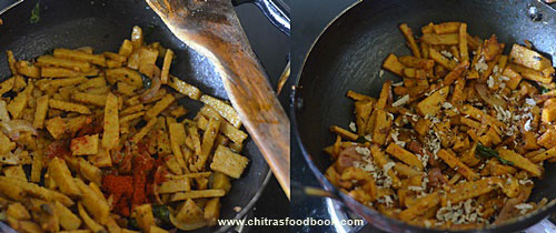 Yam fry - Senai kizhangu poriyal recipe