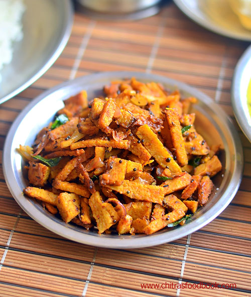 Senai kilangu poriyal recipe