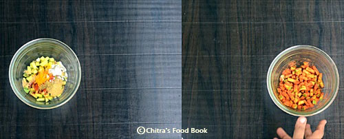 Instant mango pickle recipe - Andhra style