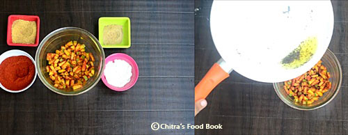 Instant mango pickle recipe - Tamil nadu