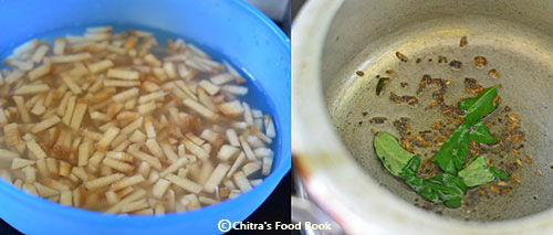 Vazhaithandu kuzhambu