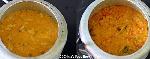 Vazhaithandu kuzhambu