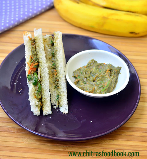 Avocado sandwich recipe Indian