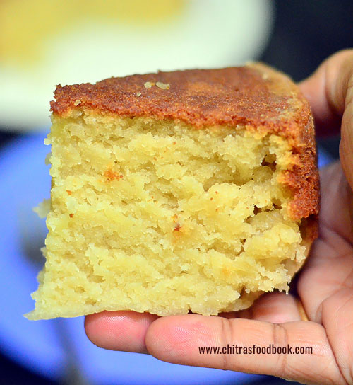 How to make eggless cake in pressure cooker