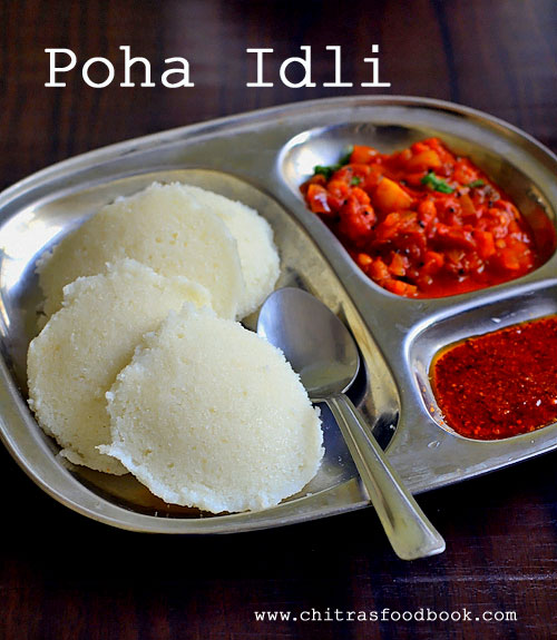 Instant poha idli