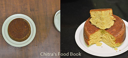 How to make eggless cake in pressure cooker