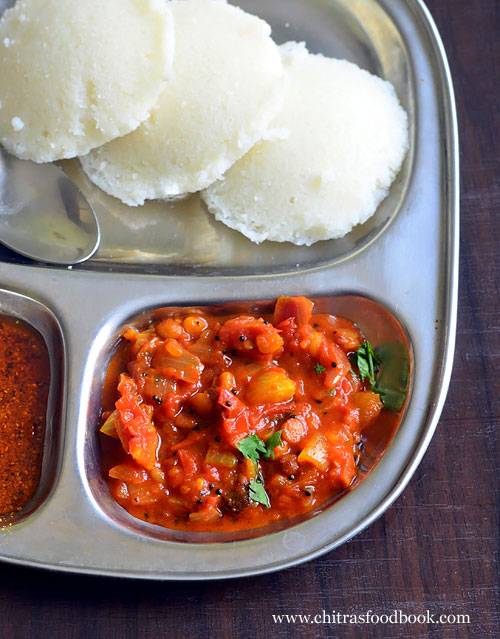 Vengayam thakkali thokku