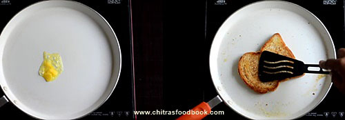 Vegetable mayonnaise sandwich