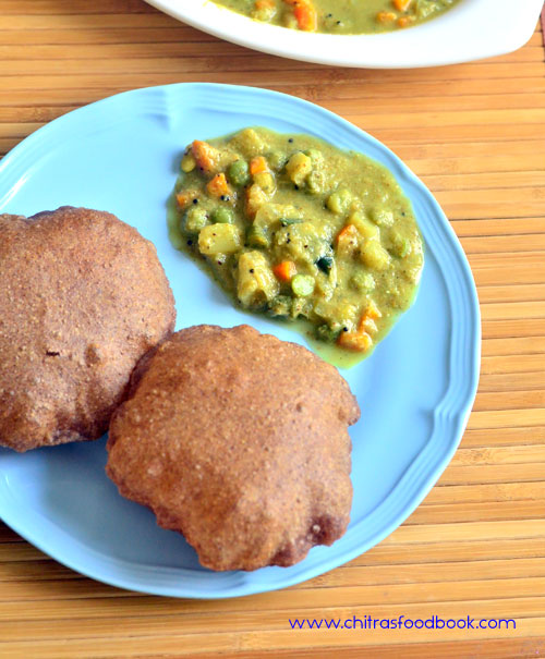 Vegetable sagu recipe - Karnataka