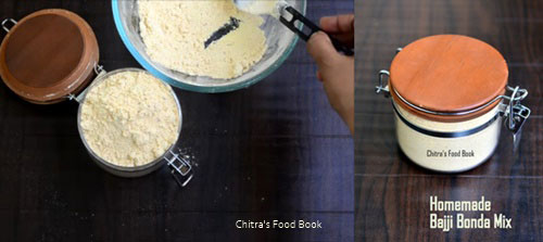 Homemade bajji bonda mix powder