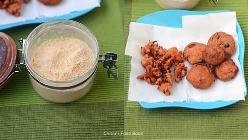 Homemade bajji bonda mix
