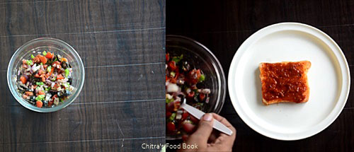 Bread pizza recipe without oven