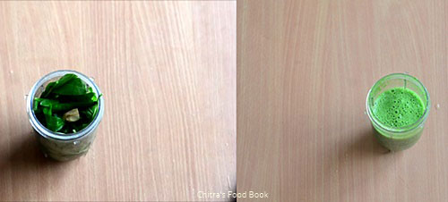 Palak chapati/ spinach chapathi