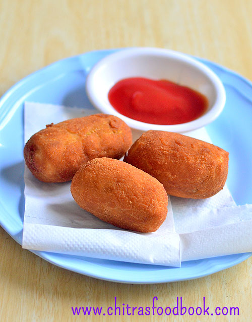 Bread roll recipe - Stuffed potato bread roll