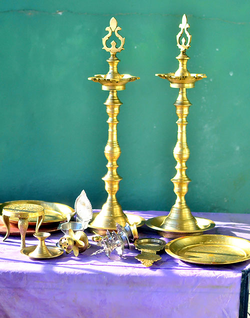 Thiruvilakku pooja at home