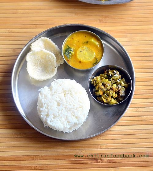 Broad beans stir fry/ broad beans poriyal