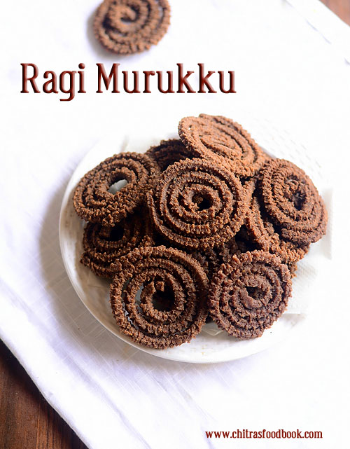 How to make ragi murukku