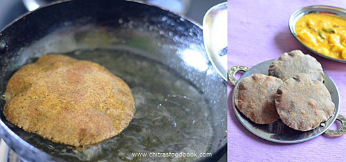 Kuttu ki puri recipe