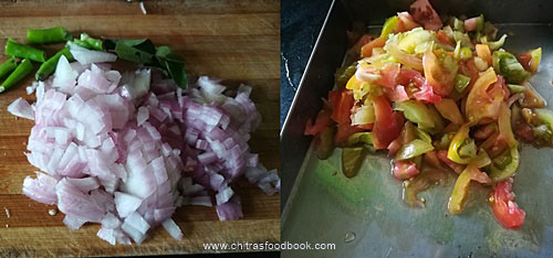 Green tomato sambar recipe