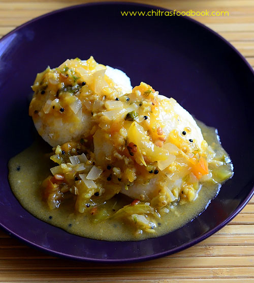 Green tomato sambar Recipe