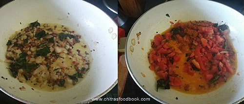 Tomato rava upma recipe