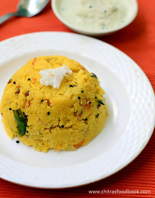 Tomato rava upma recipe