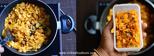 corn flakes mixture step2 corn flakes mixture step2