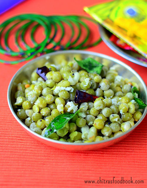 Green peas sundal