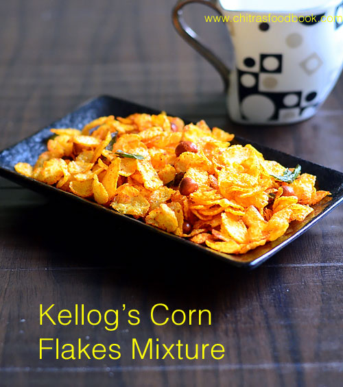 Cornflakes mixture recipe without oil