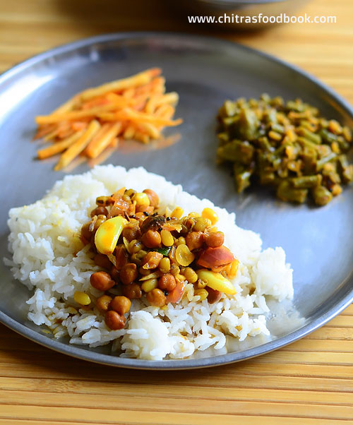 Kondakadalai kuzhambu